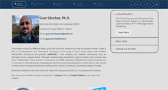 Desktop Screenshot of goarsanchez.com